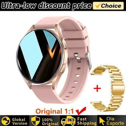 For Samsung Galaxy Watch Gt1 New Sports Smart Watch Men Amoled Always Display Blood Oxygen Monitor Clock BT Talk Smart Watches