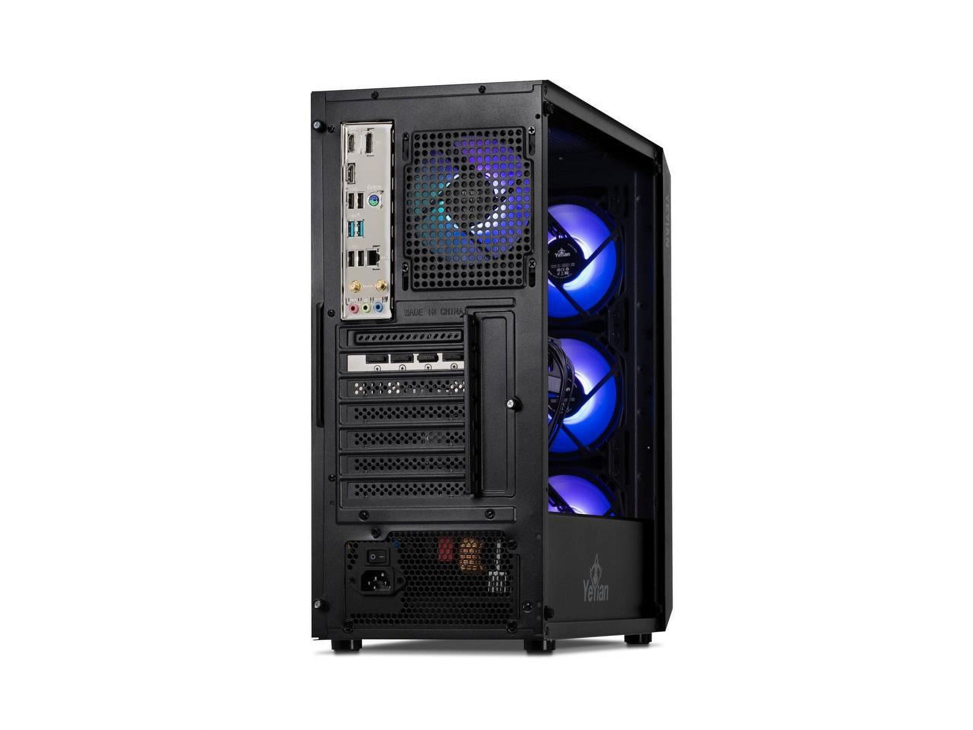 Tanto Gaming PC Desktop, Intel Core I5-13400F, Nvidia RTX 4060, 16GB DDR5 5600Mhz, 1TB Nvme SSD, 650W Gold PSU, AC Wi-Fi, Windows 11 64-Bit, YPI-TA34F0B-4601N