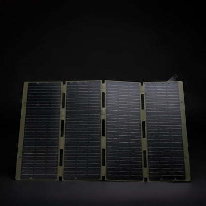 60W Foldable Solar Panel, USB-A and USB-C, Phone Charger, Waterproof, Emergency, Solar Panel Only